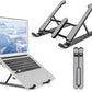 Laptop Stand | 24x4.5cm Folded | Adjustable Portable Durable