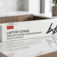 Laptop Stand | 24x4.5cm Folded | Adjustable Portable Durable