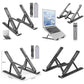 Laptop Stand | 24x4.5cm Folded | Adjustable Portable Durable